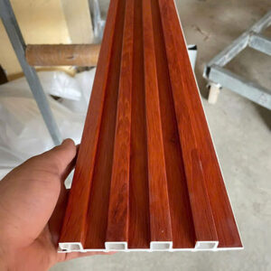 Tấm ốp lam 4 sóng nhựa giả gỗ to0